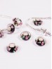 Crystal Bead Bracelet Charm (Pack of 12)